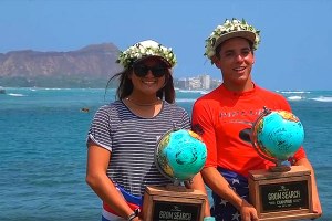 NOLAN RAPOZA E BRISA HENNESSY VENCEM FINAL INTERNACIONAL DO RIP CURL GROMSEARCH