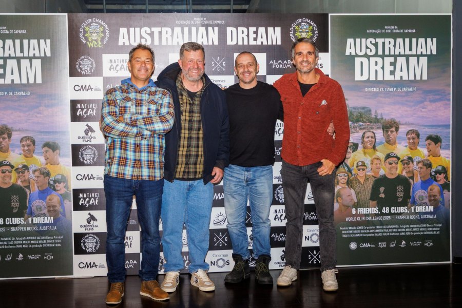 Da Costa de Caparica à Austrália: ASCC eterniza feito histórico em estreia mundial de documentário.
