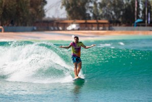 Gabriel Medina no Surf Ranch Pro na temporada passada de 2021