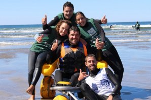 Viana do Castelo foi palco do 1.º acampamento europeu de “Surf Adaptado para Pessoas com Deficiência”