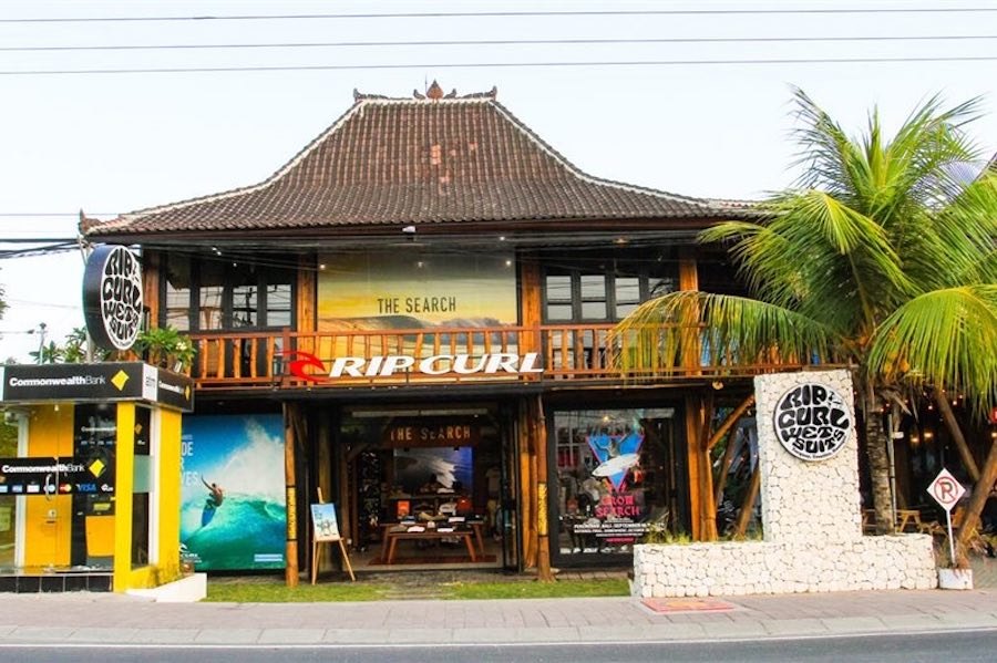 Rip Curl abre surf shop em Canggu
