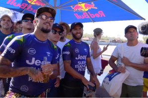 Os bastidores da final do Surf Ranch Pro