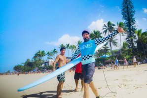 Jamie O&#039;Brien competiu no Vans Pipe Masters... numa soft top