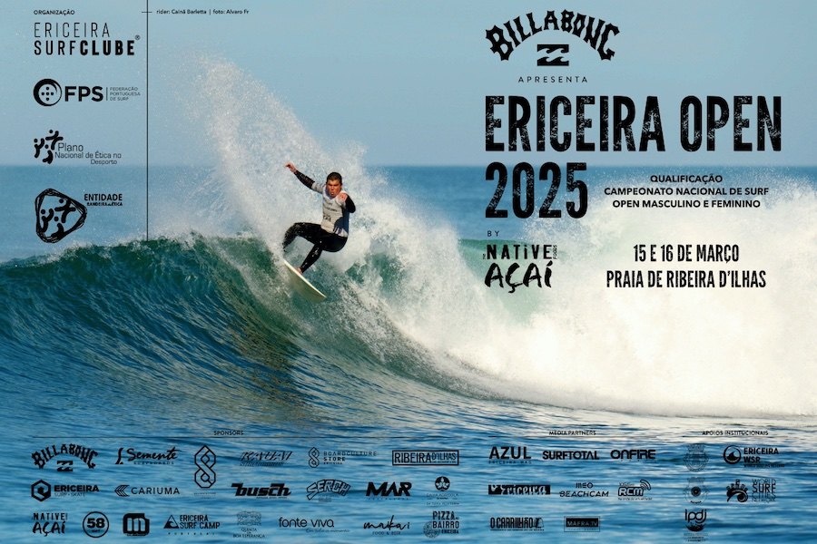 Ericeira Surf Open 2025 define vagas para a Liga MEO Surf