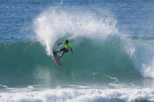 Martim Paulino a competir em Lennox Head.