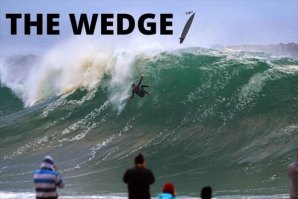 The Wedge, na Califórnia, recebeu o maior swell de sul desta temporada