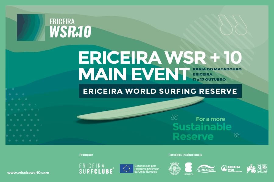 Ericeira celebra o 10º aniversário como Reserva Mundial do Surf com várias actividades