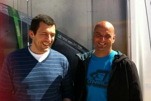 Guilherme Bastos (esq) e João Aranha (dir)