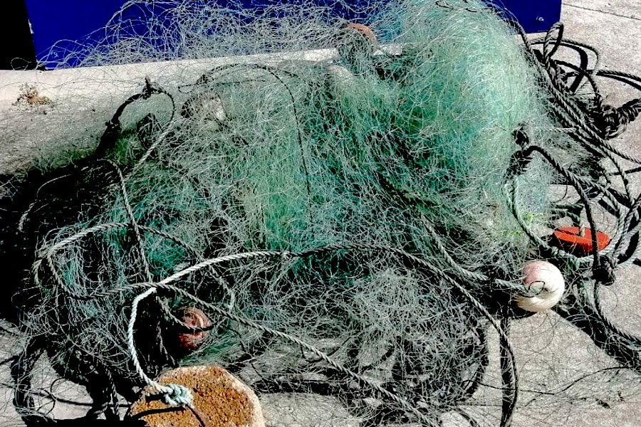 Rede de Pesca fiscalizada