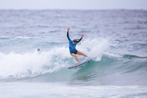 Teresa Bonvalot impressionou tudo e todos com o seu Surf