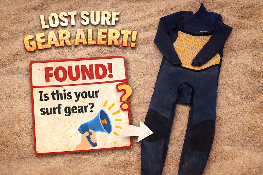 Rui Ribeiro volta a entrar em ação: fato de surf encontrado no Porto procura dono