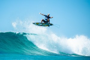 Italo Ferreira na primeira etapa do CT de 2019, o Quiksilver Pro Gold Coast.   Foto:  WSL / MATT DUNBAR