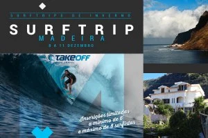 Surftrips de inverno com a TakeOff