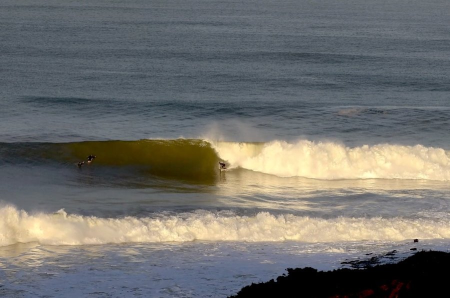 Coxos e o primeiro despertar com uma ondulação de Inverno
