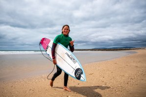 Maria Salgado no Estrella Galicia Caparica Surf Fest 2022