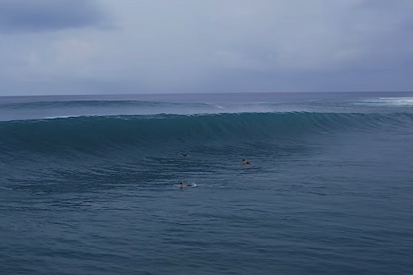 Lances Right gigante com Nathan e Ivan Florence, Eli Olson e Koa Rothman