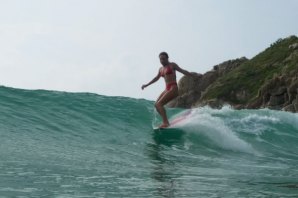 TESSA TIMMONS LEVA O SEU LONGBOARD A ONDAS PERFEITAS NO SUL DO MÉXICO