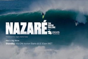 COMEÇOU O NAZARÉ TOW SURFING CHALLENGE 2020