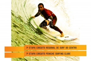 Inscrições abertas para a 1ª Etapa do Circuito de Surf do Centro e do Circuito do Peniche Surfing Clube
