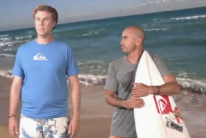 KELLY SLATER JUNTA-SE A WILL FERRELL NO PROJETO &#039;RAISE THE RIVER&#039;