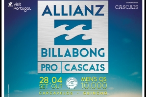 Quatro portugueses com entrada direta no Allianz Billabong Pro Cascais