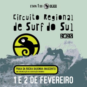 Associação Dinamika dá Início ao Circuito Regional de Surf do Sul 2025