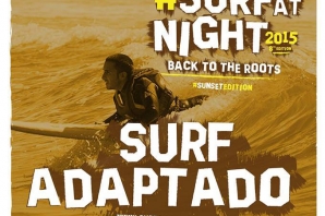 Surf adaptado presente no Surf At Night na Cortegaça