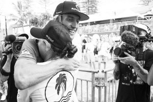 Momentos de muita emoção foram vividos ao longo de meses entre Owen e Tyler Wright.