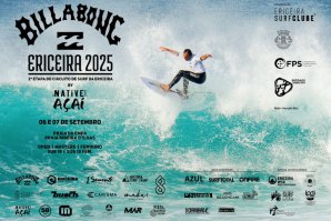 2.ª Etapa do Circuito BILLABONG ERICEIRA 2025 by Native Açaí realiza-se a 6 e 7 de setembro