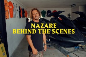 Nic Von Rupp mostra os bastidores da Nazaré