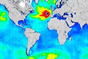Aquelinho buraquinho negro faz lembrar em tudo a tempestade Hércules.