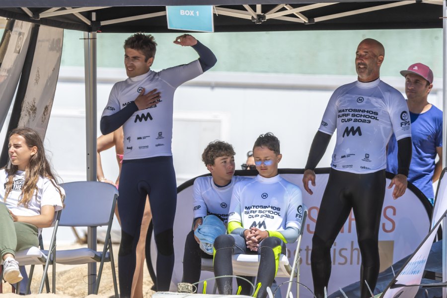 Praia do Aterro recebeu a 3ª Etapa do Circuito Inter Escolas de Surf de Matosinhos