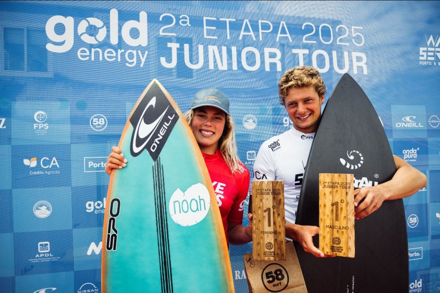 Tiago Stock e Maria Salgado vencem Projunior Porto & Matosinhos