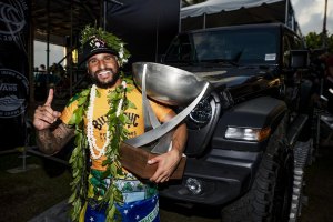 O campeão mundial de 2019  Italo Ferreira. Foto: WSL / Cestari