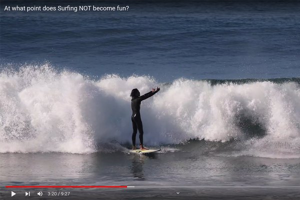 Quando é que o surf deixa de ser estimulante?