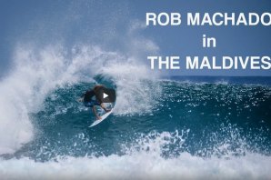 A SUAVIDADE DE ROB MACHADO A SURFAR NAS MALDIVAS