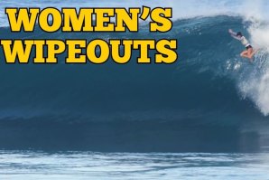 O preço a pagar por surfar em Pipeline - Alguns dos wipeouts mais pesados das mulheres no Pipe Masters 2023