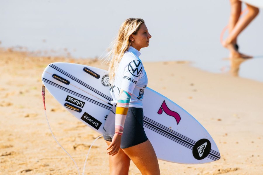 Lua Escudeiro finalista vencida no Pro Junior Europeu em Capbreton