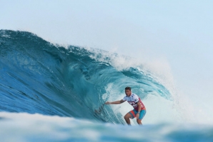 O surfista australiano acabou por perder a bateria na 2ª ronda