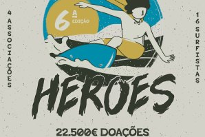Softboard Heroes regressa amanhã a Santa Cruz com 22.500 euros para quatro instituições