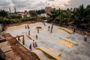 The Surf Ghana Collective e Vans abrem o primeiro skatepark no Ghana