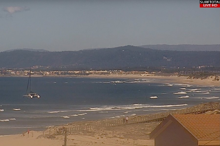 Katamaran esta terça feira ao largo da Póvoa de Varzim