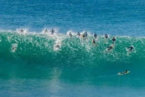 Algures no Oeste Português houve uma sessão de surf especial