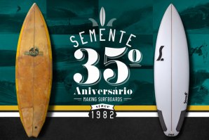 Semente Surfboards celebra 35.º aniversário
