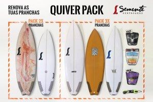 Renova as tuas pranchas com o “Quiver Pack” da Semente