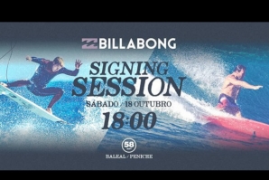 SESSÃO DE AUTÓGRAFOS COM JOEL PARKINSON, TAJ BURROW E OUTROS ATLETAS DA BILLABONG