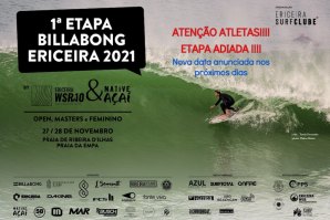 Ondulação demasiado grande obriga ao adiamento da 1ª etapa BILLABONG ERICEIRA 2021