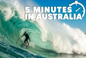 Cinco minutos do surf de luxo na Austrália, com Slater, Picklum, Florence, Colapinto e muitos mais