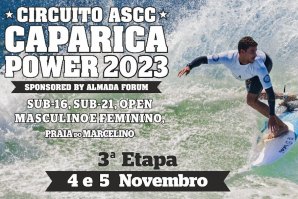 Inscrições abertas para a 3ª etapa do Circuito ASCC Caparica Power 2023