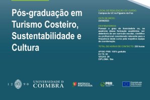 Universidade de Coimbra lança Pós-Graduação em Turismo Costeiro, Sustentabilidade e Cultura